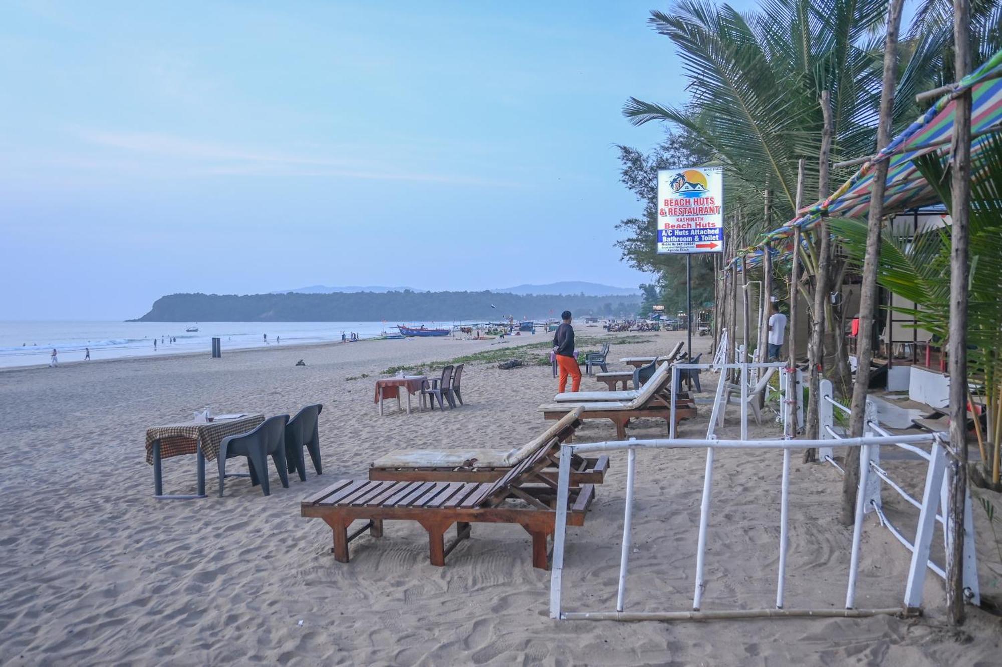 Kashinath Beach Huts Agonda Ngoại thất bức ảnh