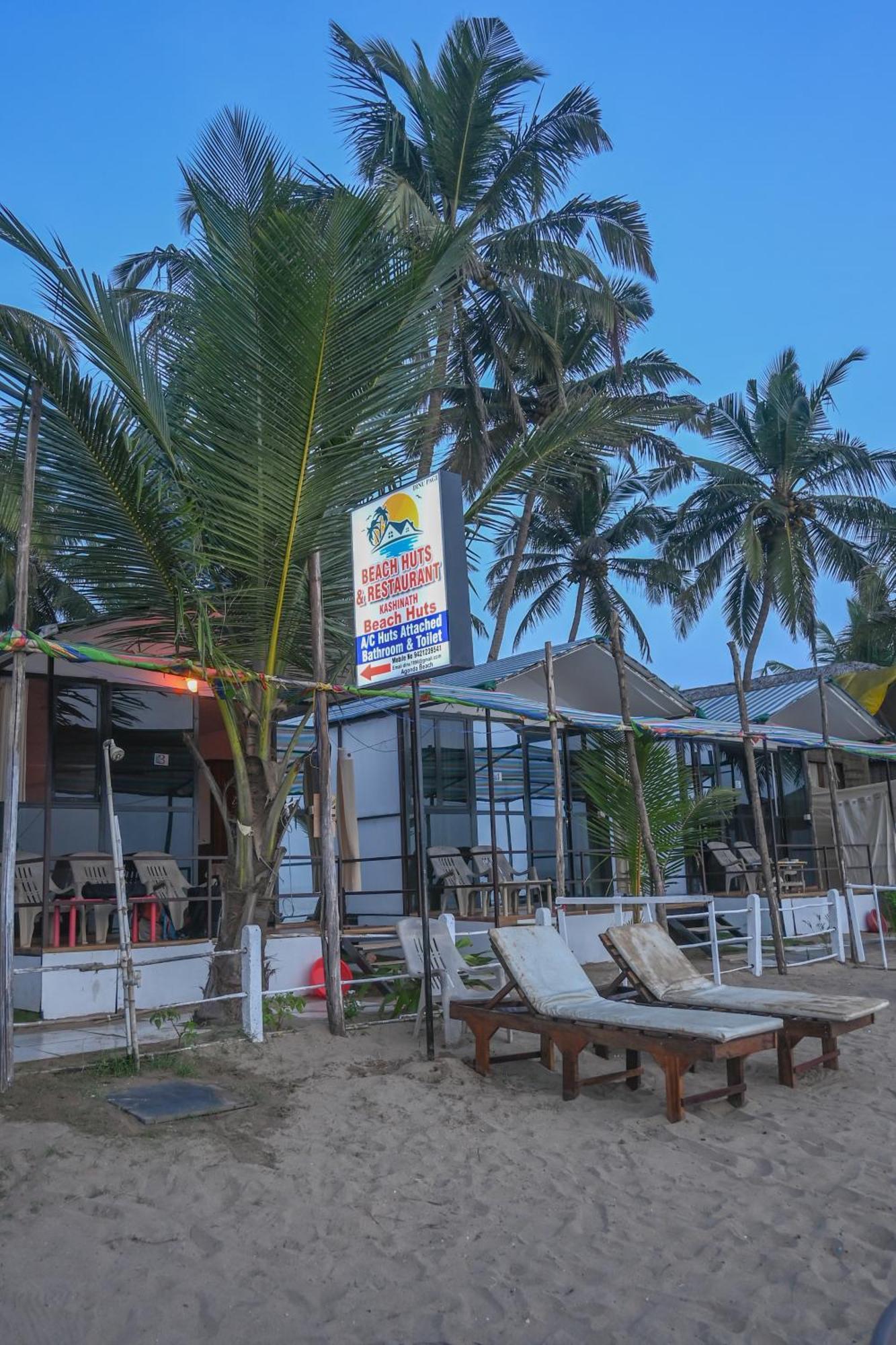 Kashinath Beach Huts Agonda Ngoại thất bức ảnh
