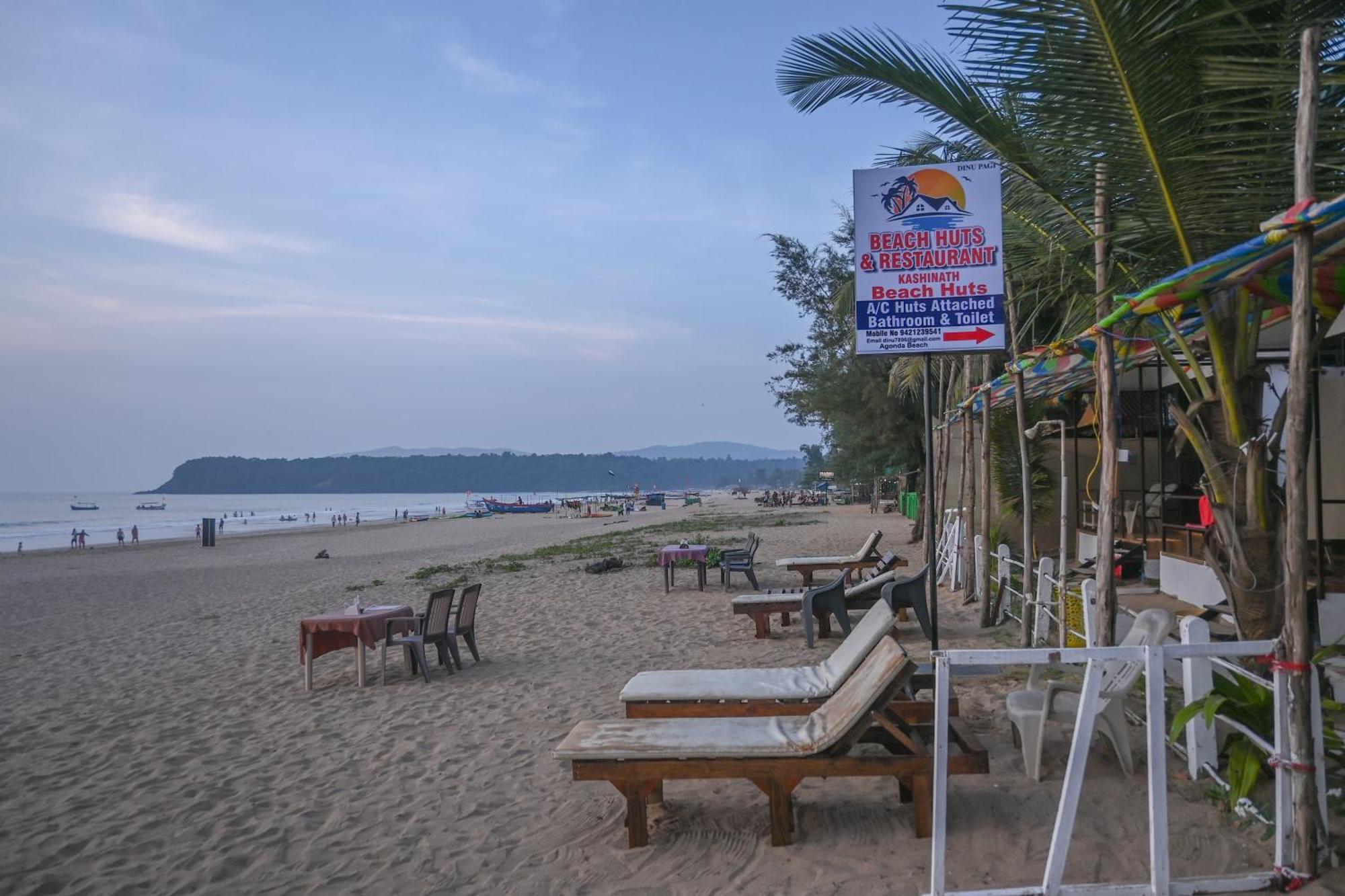 Kashinath Beach Huts Agonda Ngoại thất bức ảnh