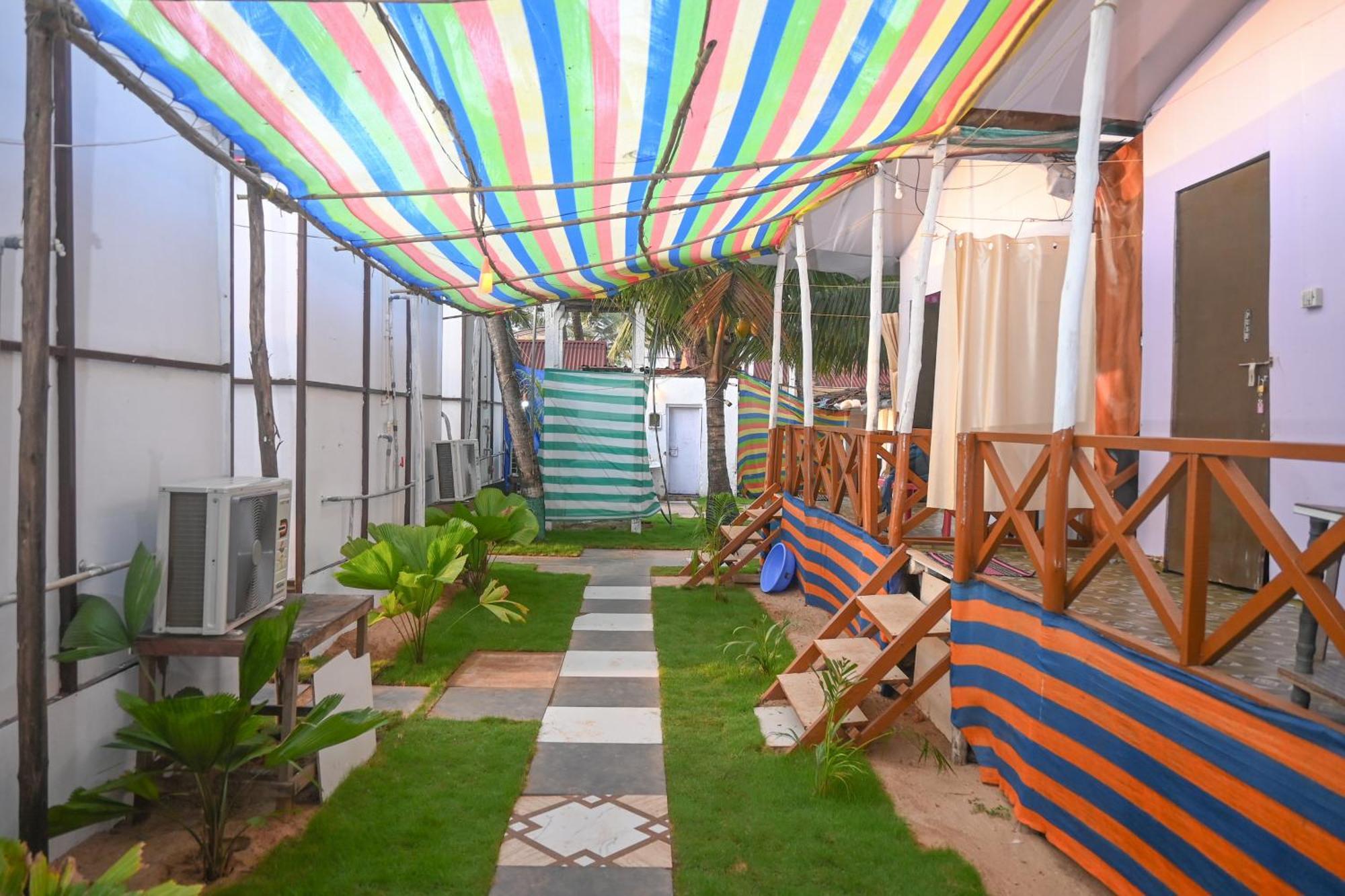 Kashinath Beach Huts Agonda Ngoại thất bức ảnh